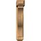 Ekena Millwork Funston Craftsman Rough Sawn Bracket w/ Offset Brace, Western Red Cedar, 6"W x 24"D x 32"H BKT0604X24X32FST04RWR - alternate 3